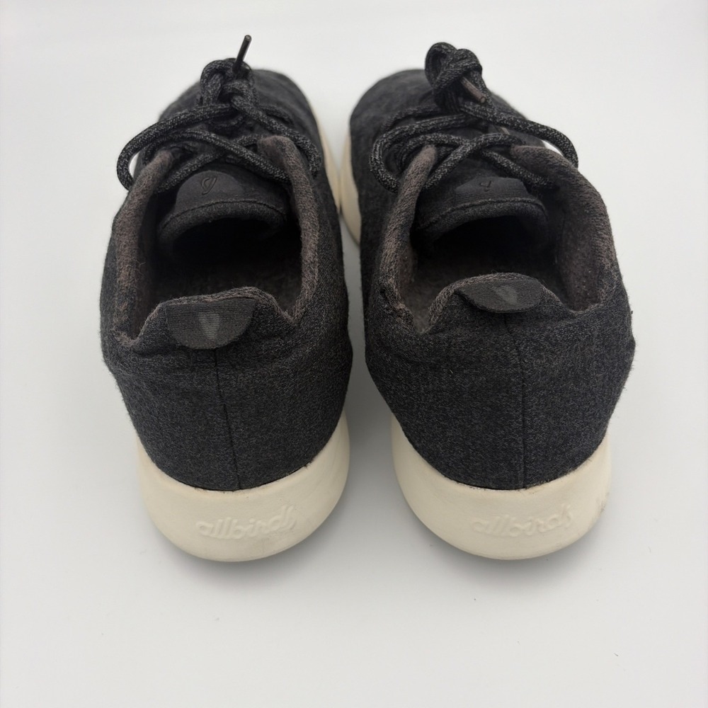 Allbirds Wool Runners Mens Size 11 Black Athletic Running Walking Shoes Sneakers - Picture 12 of 16